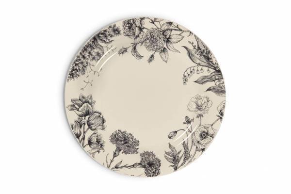 ディオール メゾン“植物標本”着想の新作「ラ コル ノワール」テーブルウェア＆インテリア雑貨