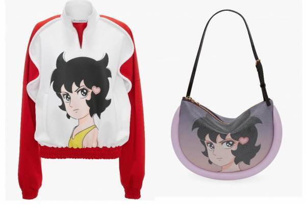 ジェイ ダブリュー アンダーソン×80年代韓国アニメ『走れハニー』、ウィメンズトップス＆バッグなど