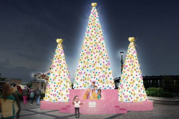 全国10か所のプレミアム・アウトレット、22年冬の“ディズニーキャラクター”イルミネーション