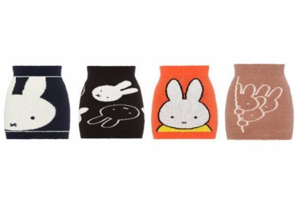 ミッフィー“あったか”腹巻＆ボトムがスロギーから、“ふわふわ”ニット素材のアンダーウェア