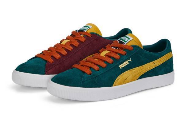 プーマのスニーカー「プーマ スウェード」新作、上質レザーを使用したマルチカラーアッパー