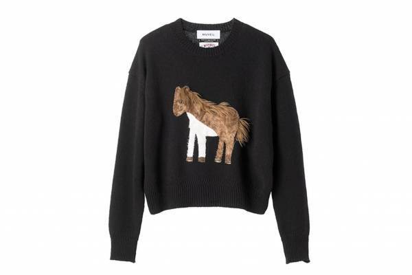 ミュベール「動物」モチーフの新作、“ウマやヒツジ”のニット＆“ウサギ”のコインケースなど