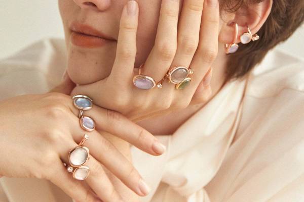 プラス ヴァンドーム“ぷっくり”「ジュレ・ドロップ」アクセサリーに新色、ローズやラベンダー色