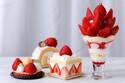 ホテルニューグランド「いちごフェア」“国産苺10粒”使用のパフェ&あまおう苺のショートケーキ