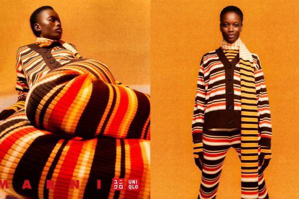 ユニクロ×マルニのコラボ再び、冬のウィメンズウェア - カラーブロックのダウンジャケットやニットなど