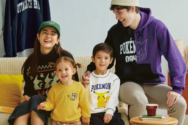 GU22年冬の新作「ポケモン」ウェア、“ミミッキュ&ポッチャマ”のニットやふんわりルームウェア