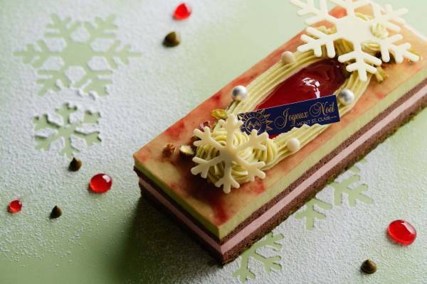 モンサンクレール“花言葉”着想のクリスマスケーキ2022、「夢見心地」ピスタチオケーキなど