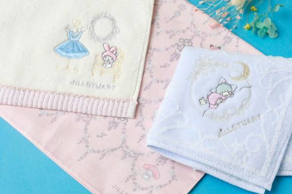 ジルスチュアート×サンリオキャラクターズの新作タオルハンカチ、マイメロディやシナモロールなど