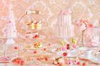“お姫様のパーティー”着想「いちごアフタヌーンティー」表参道&横浜で、ピンク色ドレスケーキなど