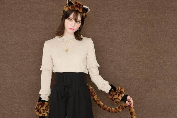 ミルク新作“ネコのしっぽ付き”スカートや猫耳ヘッドドレス、“レオパード柄”のマキシドレスも