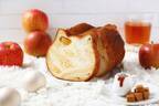「ねこねこ食パン キャラメルアップル」キャラメル生地×りんごの砂糖煮の“ねこ型”パン