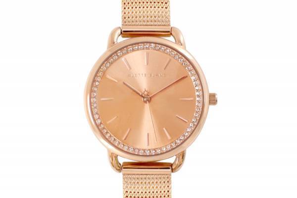 アレットブランのクリスマス限定腕時計「シャイニー」初のシャンパンカラー×輝くスワロフスキー