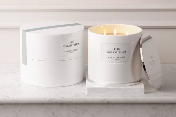 メゾン クリスチャン ディオール“ビッグサイズ”の新作キャンドル、金木犀やローズなど人気3種の香り