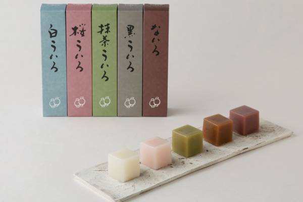 "ひと切れずつ切れている”棹ういろ登場、抹茶や桜など全5種＆名古屋「大須ういろ」から
