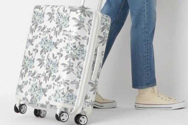 ローラ アシュレイ×サムソナイト“花柄”スーツケース、軽量な「エヴォア」をベースに