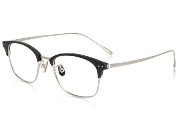 JINSのメガネ「コンビネーション チタニウム」凛々しくシャープな佇まいの新作モデル