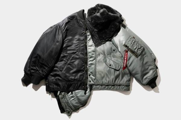 ビューティフルピープル×アルファ インダストリーズのブルゾン、“上下表裏”で着用する4WAY仕様