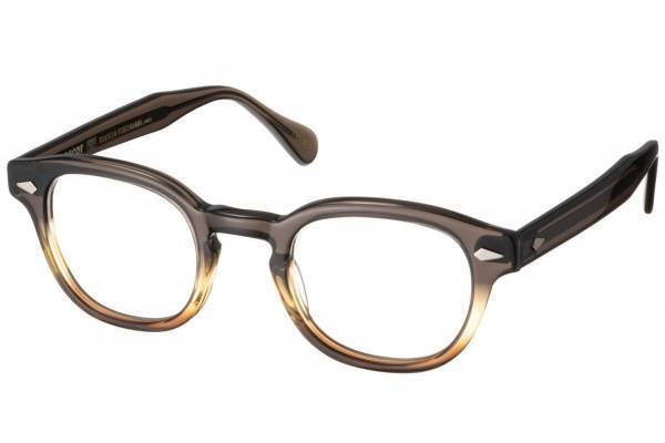 モスコットの定番アイウェア「レムトッシュ」グレー＆グレーブラウンの直営店限定フェードカラー