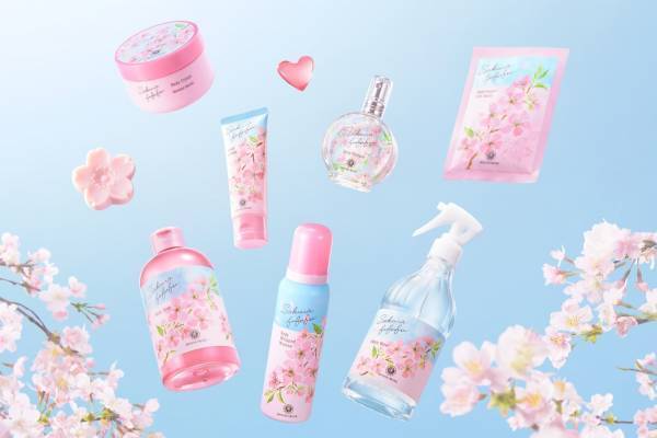 ハウス オブ ローゼ23年春ボディケア、“さくらの香り”ハンドクリーム＆桜の形になるボディムース