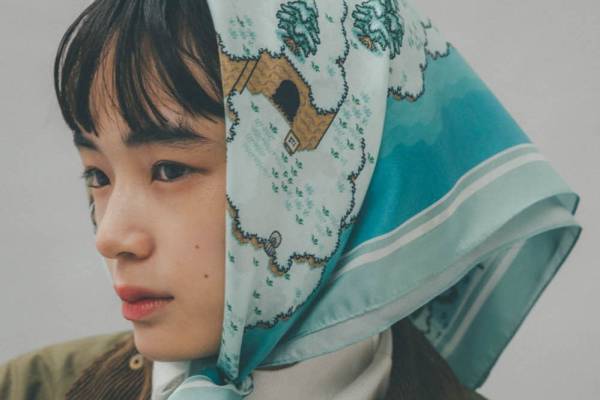 『MOTHER』シリーズの“マップ”を描いたドット絵シルクスカーフ、美しい景色を楽しむ全7種