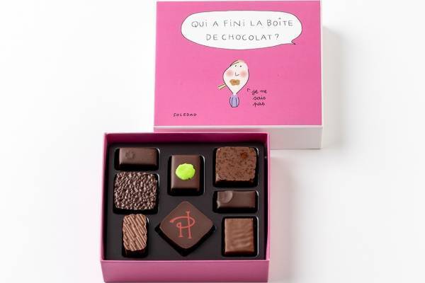 ピエール・エルメ・パリ23年バレンタイン、「クレープ シュゼット」マカロンやハート型チョコケーキ