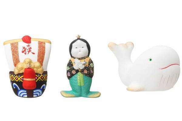 スターバックス×京都・島田耕園人形工房の御所人形、人魚やうさぎの新作がロースタリー 東京限定で