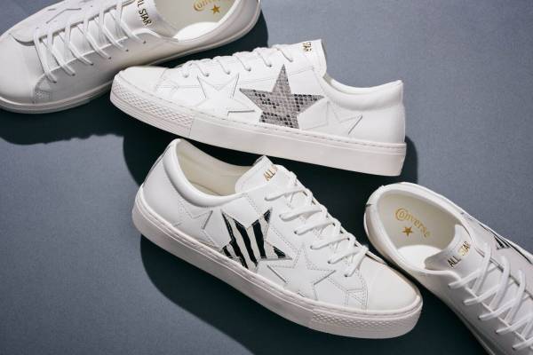 コンバース「オールスター クップ」新作、“アニマル柄”×トリオスターのスニーカー