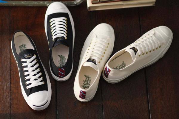 コンバース「ジャック パーセル」新作スニーカー、“ネクタイ着想”のかかと紐などアイビールック仕様