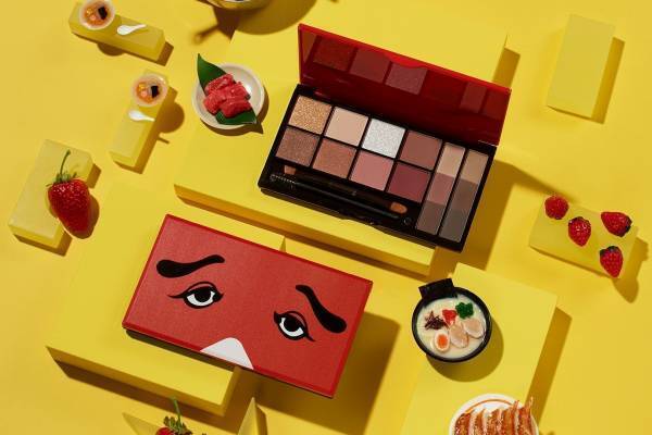 福岡銘菓「にわかせんぺい」がメイクパレットに、“金平糖カラー”のアイシャドウなど全10色入り