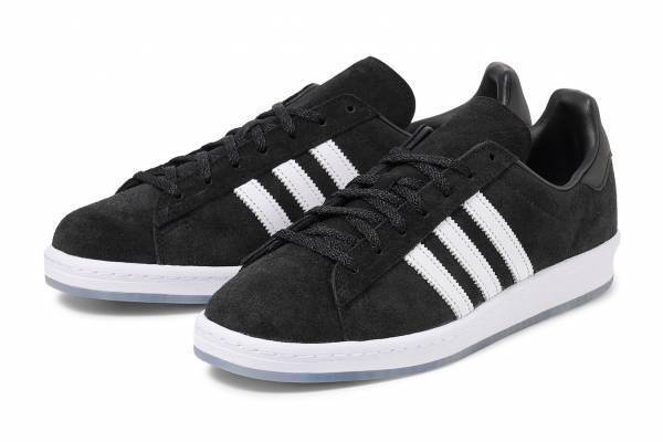 アディダス オリジナルス×河村康輔のスニーカー「キャンパス 80s」履き潰したヴィンテージ風アッパー