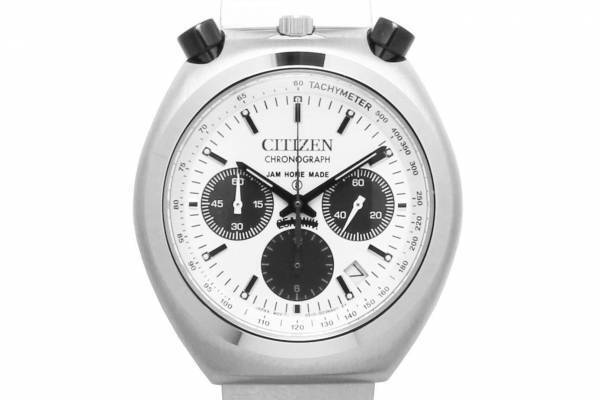 ジャムホームメイド×シチズンのコラボ腕時計“ツノパンダ”、70's名作モデルをリアレンジ