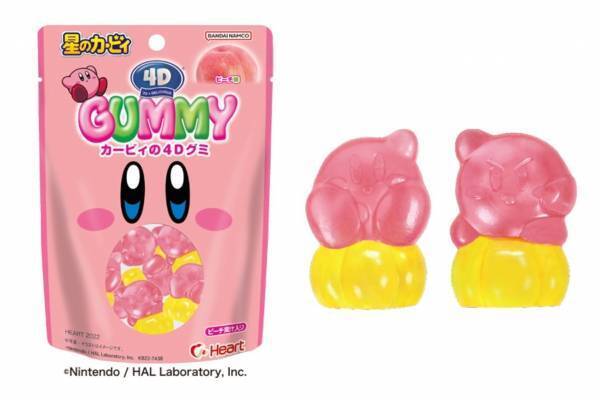 『星のカービィ』の立体的なグミ「4Dグミ」“ワープスターに乗って空飛ぶカービィ”をイメージ