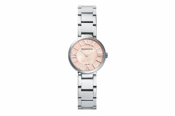 ティファニー新作腕時計“ピンク マザーオブパール”が輝く「ティファニー アトラス」日本限定で