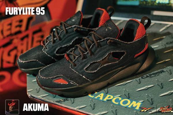 リーボック×ストリートファイター、豪鬼やリュウをモチーフにしたコラボスニーカー