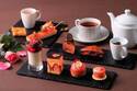 ホテル雅叙園東京“苺×ショコラ”のバレンタインアフタヌーンティー、薔薇マカロンやザッハトルテ