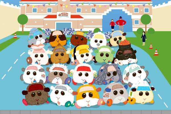 “モルカーのドライビングスクールに入校できる？！”展覧会「PUI PUI モルカー展」池袋で