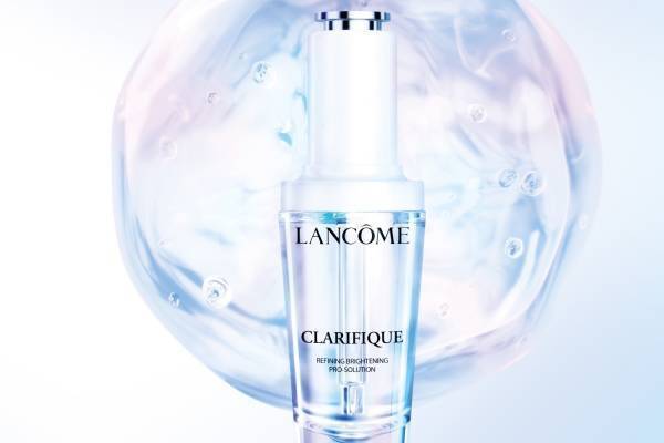 ランコム23年春スキンケア、「クラリフィック」シリーズの美白美容液で“みずみずしい”透明肌に