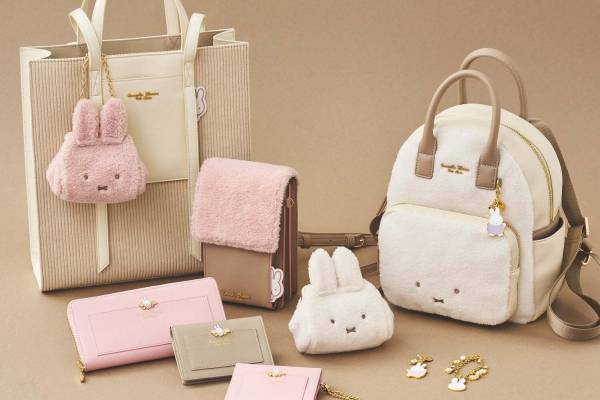 サマンサタバサプチチョイス×ミッフィー第2弾、”もこもこ”ボアバック&ミッフィー型コインケース