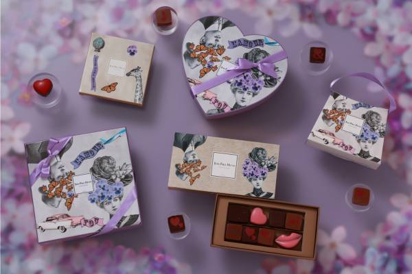 ジャン=ポール・エヴァンのバレンタイン、“シュルレアリスム”風ショコラボックスにハート型チョコなど