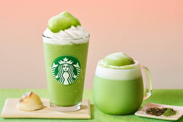 スターバックス冬の新作「抹茶玄米茶 もち フラペチーノ」「ジャパニーズ チャイ ティー ラテ」