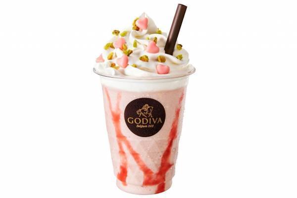 ゴディバ“ハート形チョコ添え”「ミックスフルーツ ショコリキサー」バレンタイン＆ホワイトデー限定で