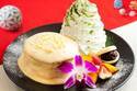 エッグスンシングス、ほうじ茶×マカダミアナッツクリームの年末年始限定パンケーキ