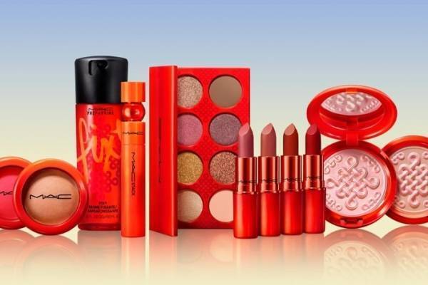 M·A·C23年春コスメが“レッド”の限定パッケージに、ラメ輝く8色アイパレ＆マットリップ新色