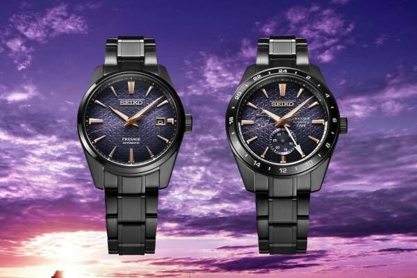 セイコー プレザージュ限定腕時計“夜明けの空”を表現したグラデーションダイヤル