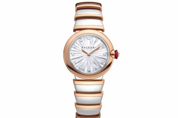 ブルガリのウィメンズ腕時計「ルチェア」新作、パールの文字板&amp;ダイヤモンドの日本限定モデル
