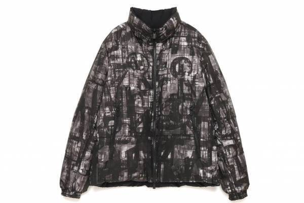 タトラス×アーティスト・baanai、作品を落とし込んだリバーシブルダウンジャケット