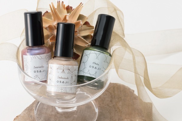 オサジの23年春ネイル、“完売”カラーが限定復刻！ブロンズラメ輝くブラウン＆オーロラピンクなど
