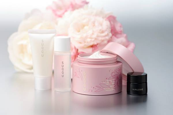 SUQQU20周年限定スキンケアキット、“花の香り”顔筋マッサージ専用の限定クリーム入り