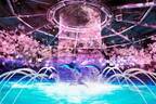 マクセル アクアパーク品川の春イベント「サクラ アクアリウム」“満開の桜×光”のイルカショー