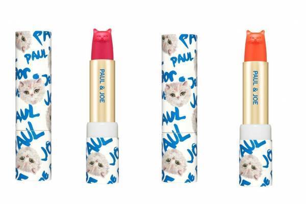 ポール ＆ ジョー ボーテ23年夏コスメ、夏カラー入り5色パレット＆クリア発色の猫型リップ